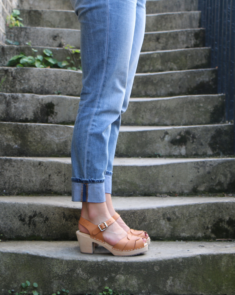 We took a wonder round town and photographed our summer clogs