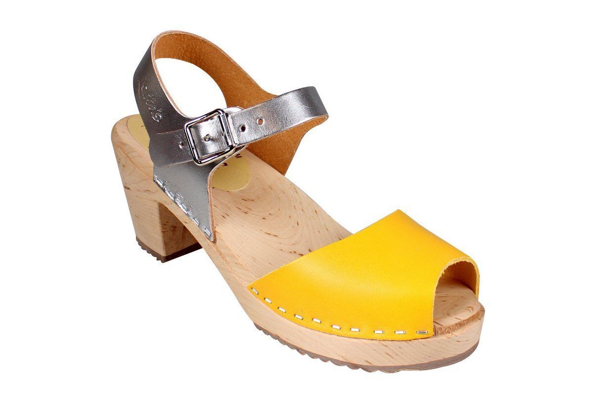 Lotta From Stockholm Classic High Heel Open Toe Clogs From Lotta in ...