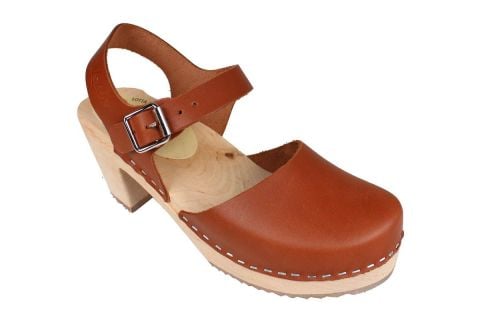 Highwood Mary Janes Clogs Tan | Lotta from Stockholm