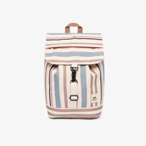 Lefrik Scout Mini Rucksack Backpack in Sorolla Stripes