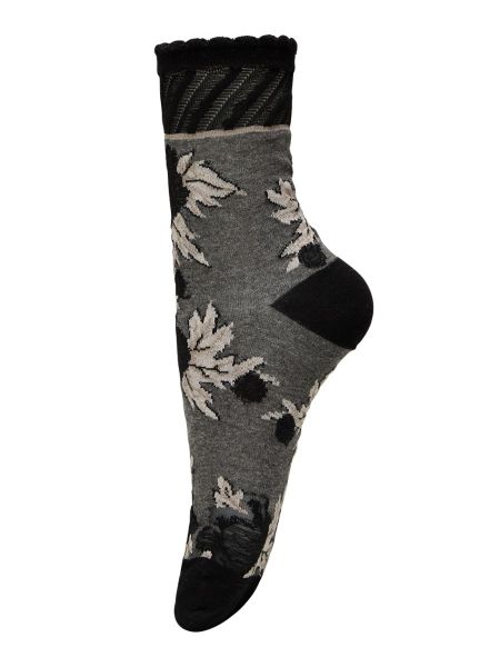 Unmade Copenhagen Roxie Socks Grey Melange
