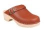 Little Lotta's Tan Kids Clogs