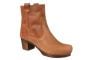 Lotta's Anna Clog Boots in Brown Leather Seconds