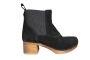 Lotta's Ingrid Clog Boot in Black Oiled Leather Seconds