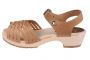 Matilda Low Braided Clogs in Fawn Oiled Nubuck Leather Seconds 