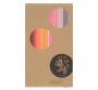 British Colour Standard Mixed Set Warm Rainbow Eco Dinner Candles, 6 Per Pack