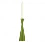 British Colour Standard- Tall Olive Green Candleholder