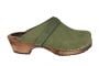 Classic Green Oiled Nubuck on Brown Base