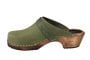 Classic Green Oiled Nubuck on Brown Base