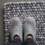 Egos Copenhagen Slip-on Indoor Shoe Simple in Natural Grey