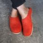 Egos Copenhagen Slip-on Indoor Shoe Simple in Rusty Red