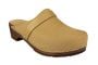 Elsa Classic in Sand Stain Resistant Nubuck on Brown Base