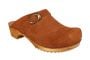 Sanita Hedi Clogs in Cognac Suede