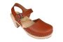 Highwood Leather Clogs in Tan
