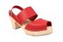 Lotta From Stockholm Sling Back Clogs Red Main