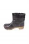 Sanita Mina Low Classic Clog Boot Black 452330 Rev Side 2