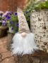 Large Christmas Tomte with Shiny Velvet Hat H42cm