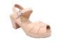 Lotta From Stockholm Peep Toe Clog in Natural Leather Main