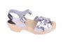 Lotta From Stockholm Low Silver Braid Clogs Side 2