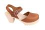 Highwood Tractor sole clogs in brown oiled nubuck side 2