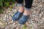 Classic Clog Blue with White Spots