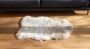 White speckled UK sheepskin rug M