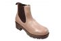 Ten Points Clarisse Taupe Chelsea Boot Elasticated