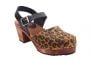 Highwood Leopard Print and Black with Brown Base