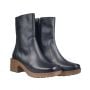 Womens black winter boots. Calou Ines Black Leather Boots Lotta from Stockholm