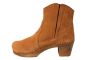 Lotta's Baska Clogs Boots in Camel Suede by Lotta from Stockholm
