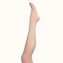 Margot Coffee Stains tights. Powder coloured tights with black polka dots. Lotta from Stockholm