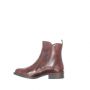 Ten Points Pandora chelsea boot with zip in rust coloured leather. Lotta from Stockholm