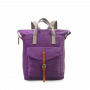 Roka Bantry C Medium Rucksack Bag Backpack in Purple front view