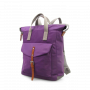 Roka Bantry C Medium Rucksack Bag Backpack in Purple side view