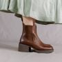 Tenpoints Selma Chelsea Boots in Brown, Lotts from Stockholm