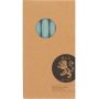 British Colour Standard Opaline Eco Dinner Candles, 6 Per Pack