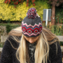 Kusan Bobble Hat in Charcoal 