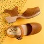 Brown Clogs in Low Wood Oiled Nubuck