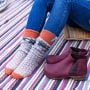Lotta's Jo Clog Boots in Bordeaux Soft Oil Leather    