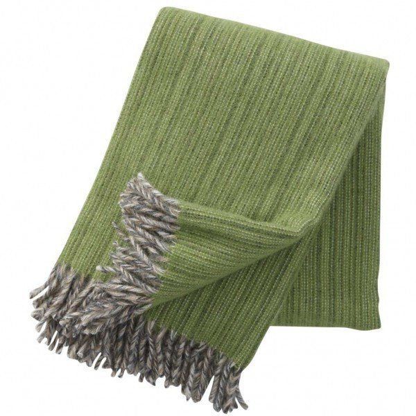 Klippan Bjork Green Blanket