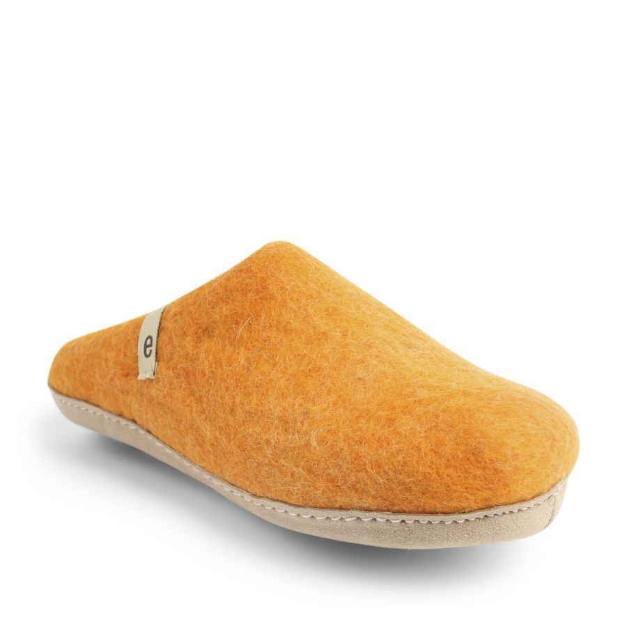 Egos Copenhagen Slip-on Indoor Shoe Simple in Orange
