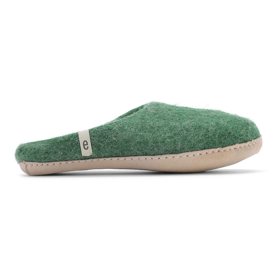 Egos Copenhagen Slip-on Indoor Shoe Simple in Green