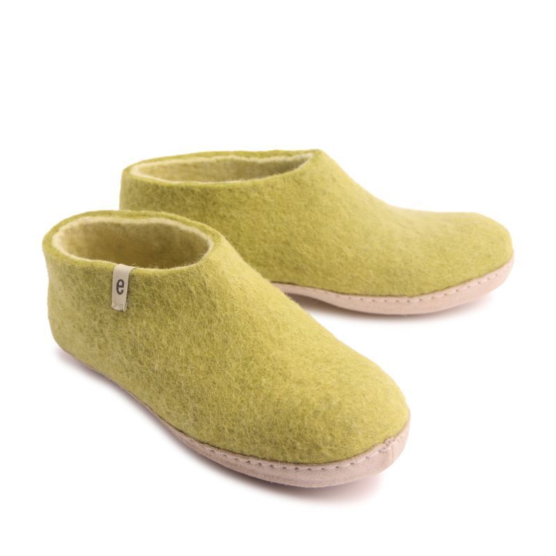 Egos Indoor Shoe in Lime Green