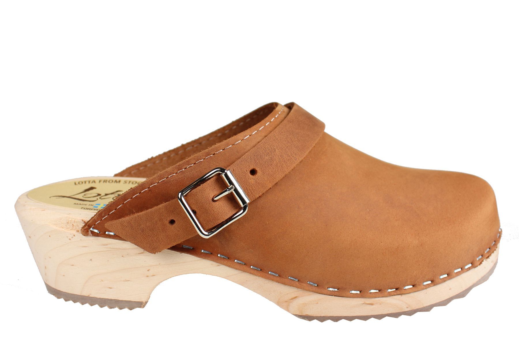 Classic brown oiled nubuck with strap Seconds
