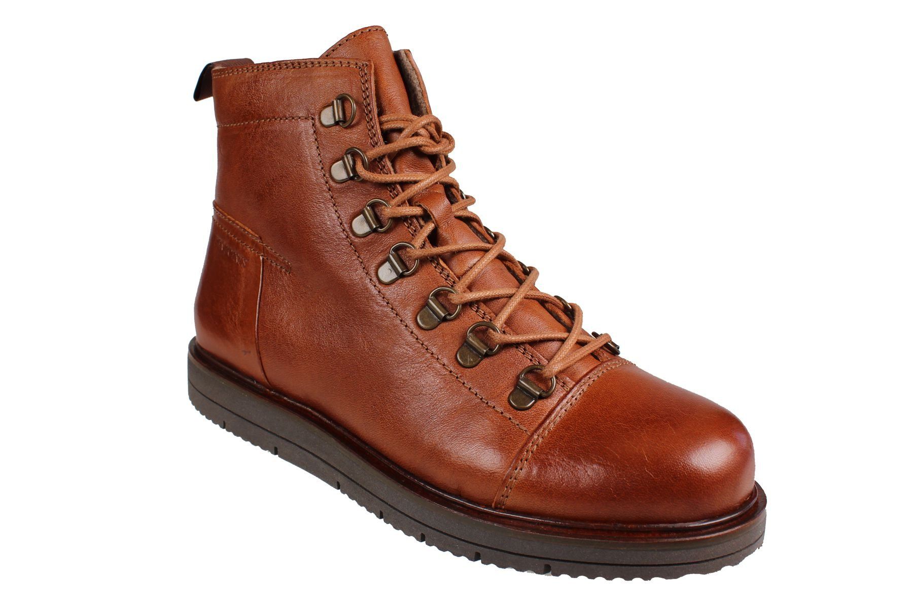 Ten Points Carina Lace-Up in Cognac