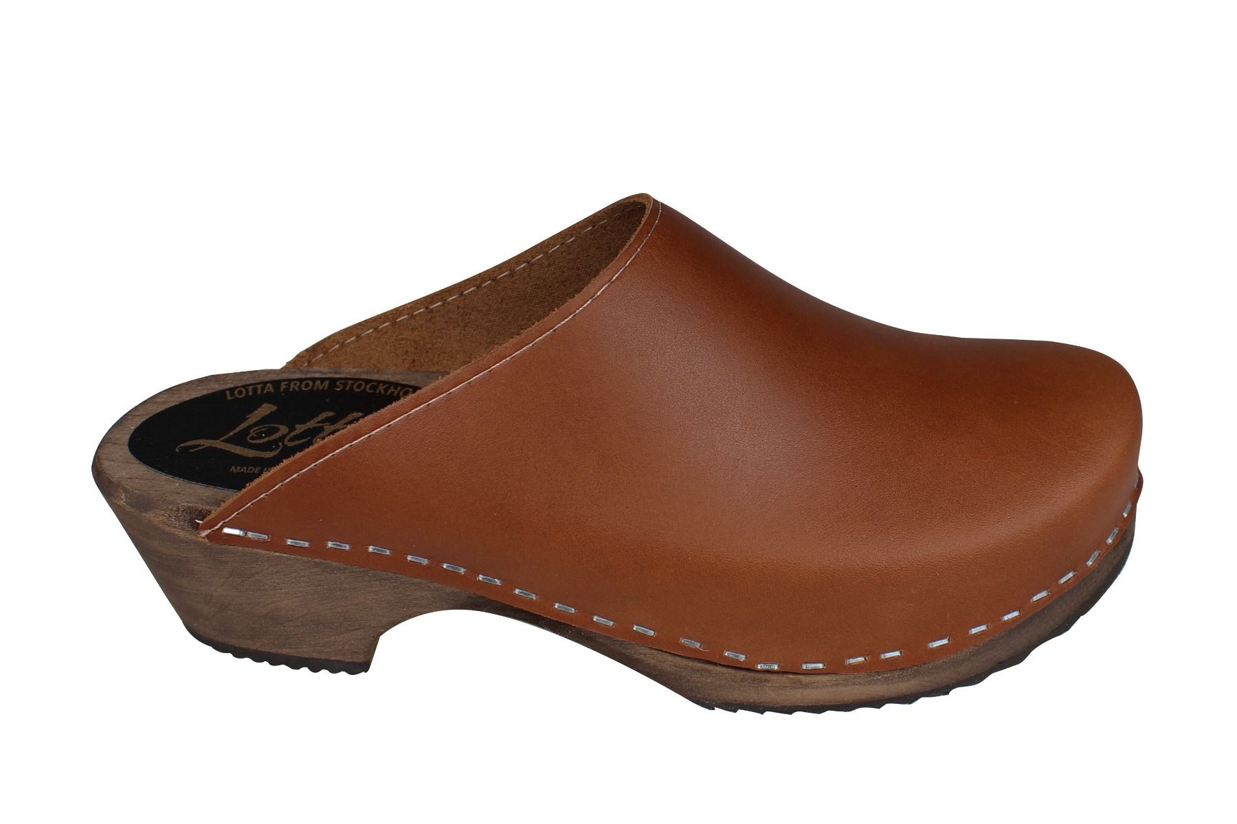 Classic Cinnamon Clogs on Brown Base Seconds