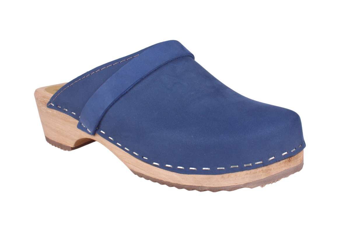 Classic women's clogs in lazuli blue by Lotta from Stockholm