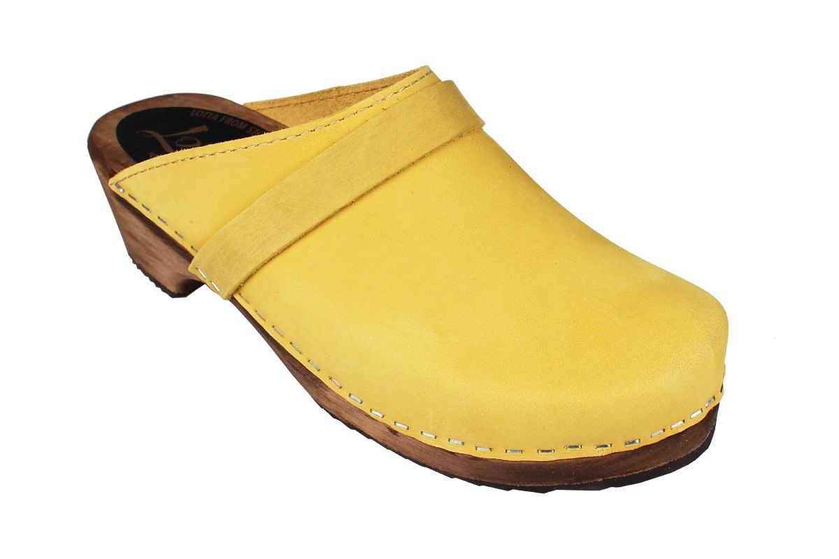 Classic Yellow Oiled Nubuck on Brown Base Seconds