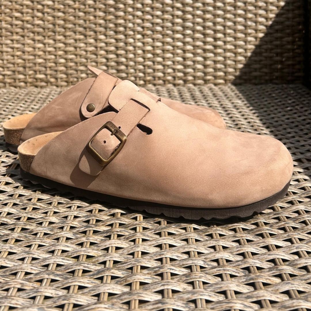 Cork Sandals Lotta from Stockholm Closed toe Muchavista in Beige