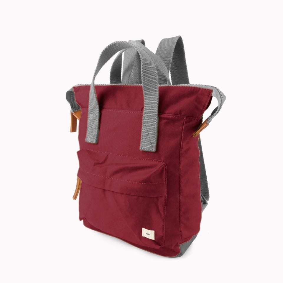 Roka Bantry B Small Bag in Cranberry Vegan